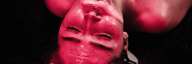 White cum in her mouth on Hentaied