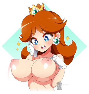 Princess Daisy tits pic by iRYANiC