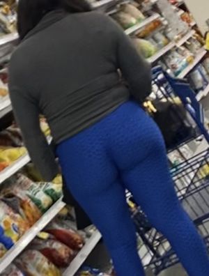 Big ass at grocery store