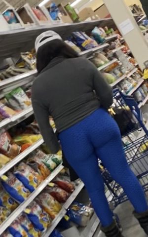 Big ass at grocery store