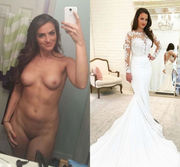 Bride on and off