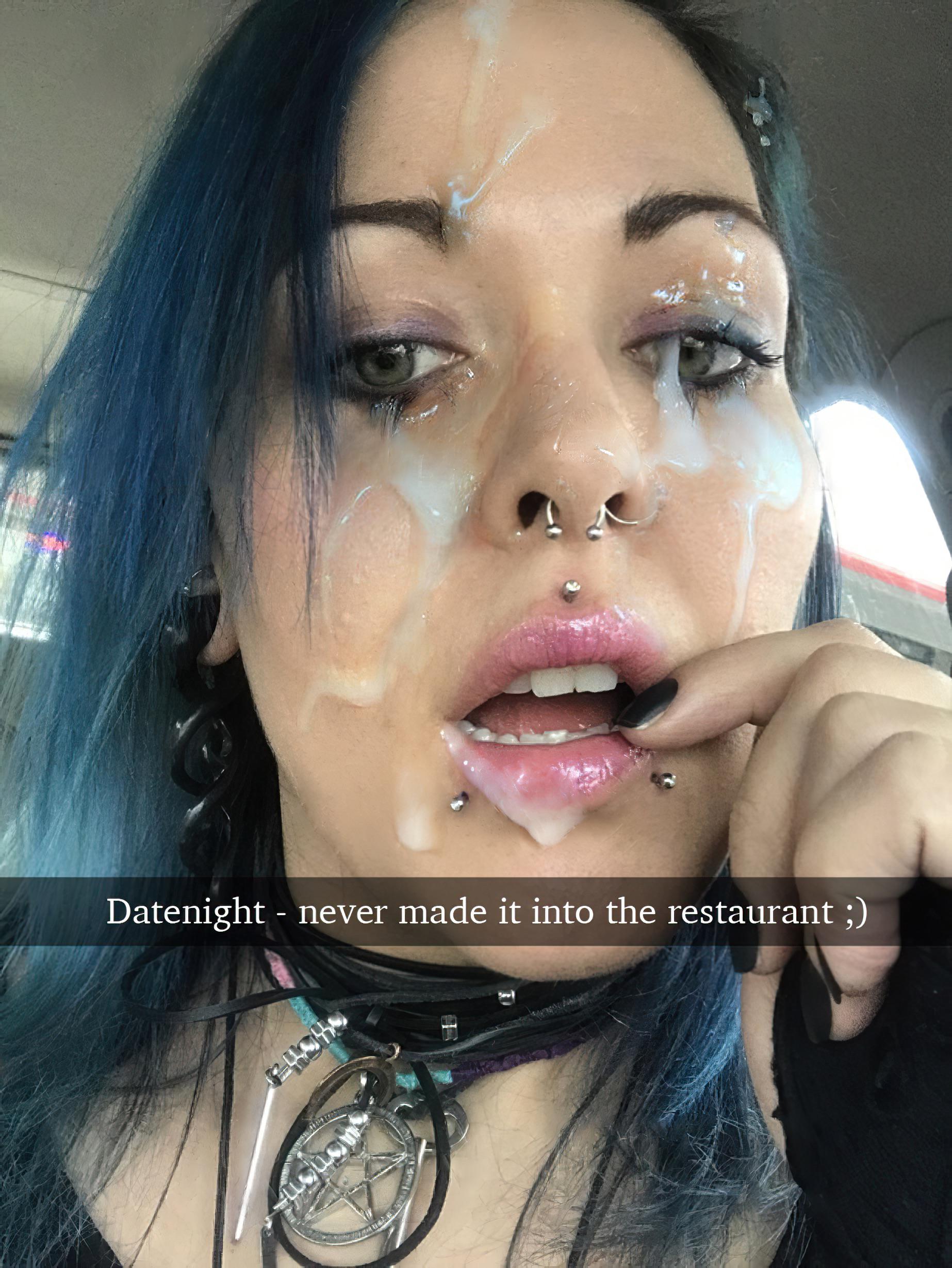 goth cumslut