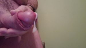Me dripping cum