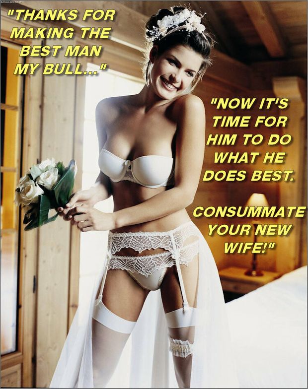 Bride by the heart, hotwife by his bed