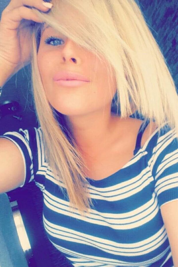 blonde busty friend
