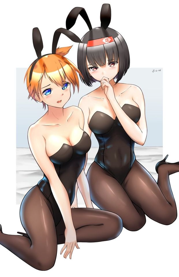 Bunnygirl Misty and Erika