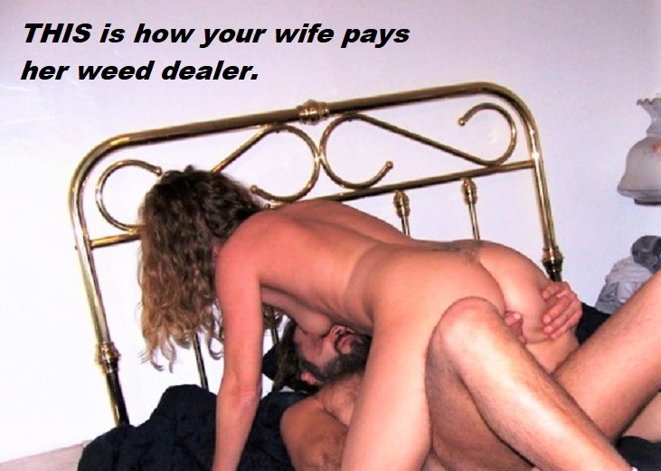 And she buys A LOT of weed