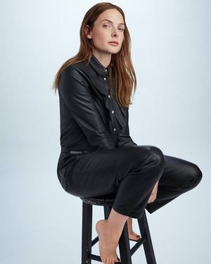Rebecca Ferguson Black Jumpsuit 2