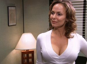 Jan's awesome cleavage