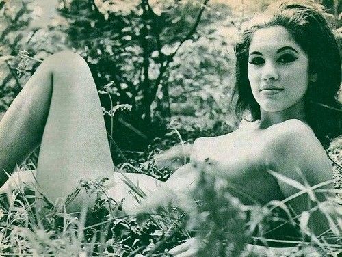 Vintage outdoor nude