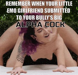 She whimpered like his little pet