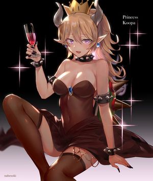 Bowsette Toast