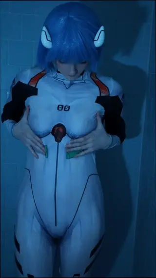 Hottie groping tits