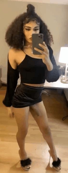 Mini Skirt With Sumptin Extra