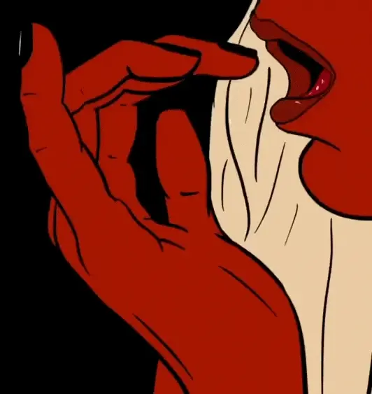 finger licking