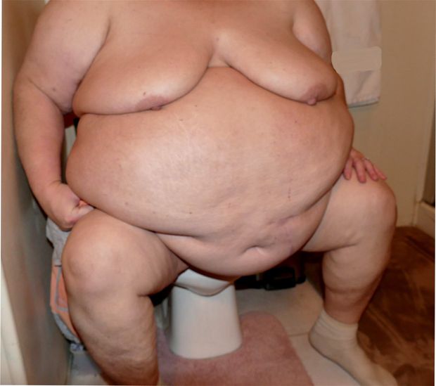 My ssbbw's huge belly, tits and big chubby arms! Mmmmm!!