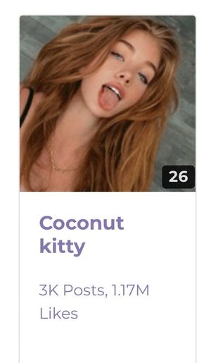 Coconut Kitty, @KittyKokonut (Diana Deets), Lós Angeles-USA