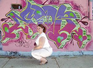 Full figured curved beauty posing the right way