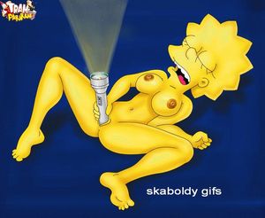 Lisa fucking herself with a toy