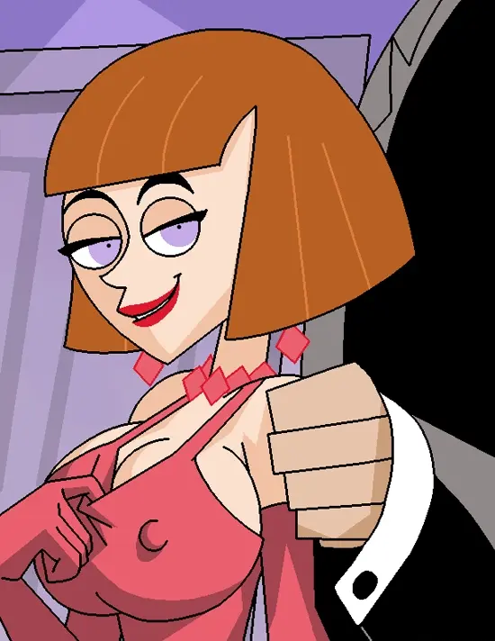 Maddie Fenton flashing a nipple and a wink and it's so fucking hot