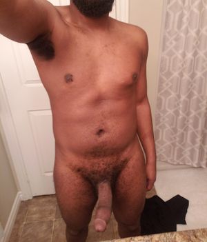Hung and thick black cock