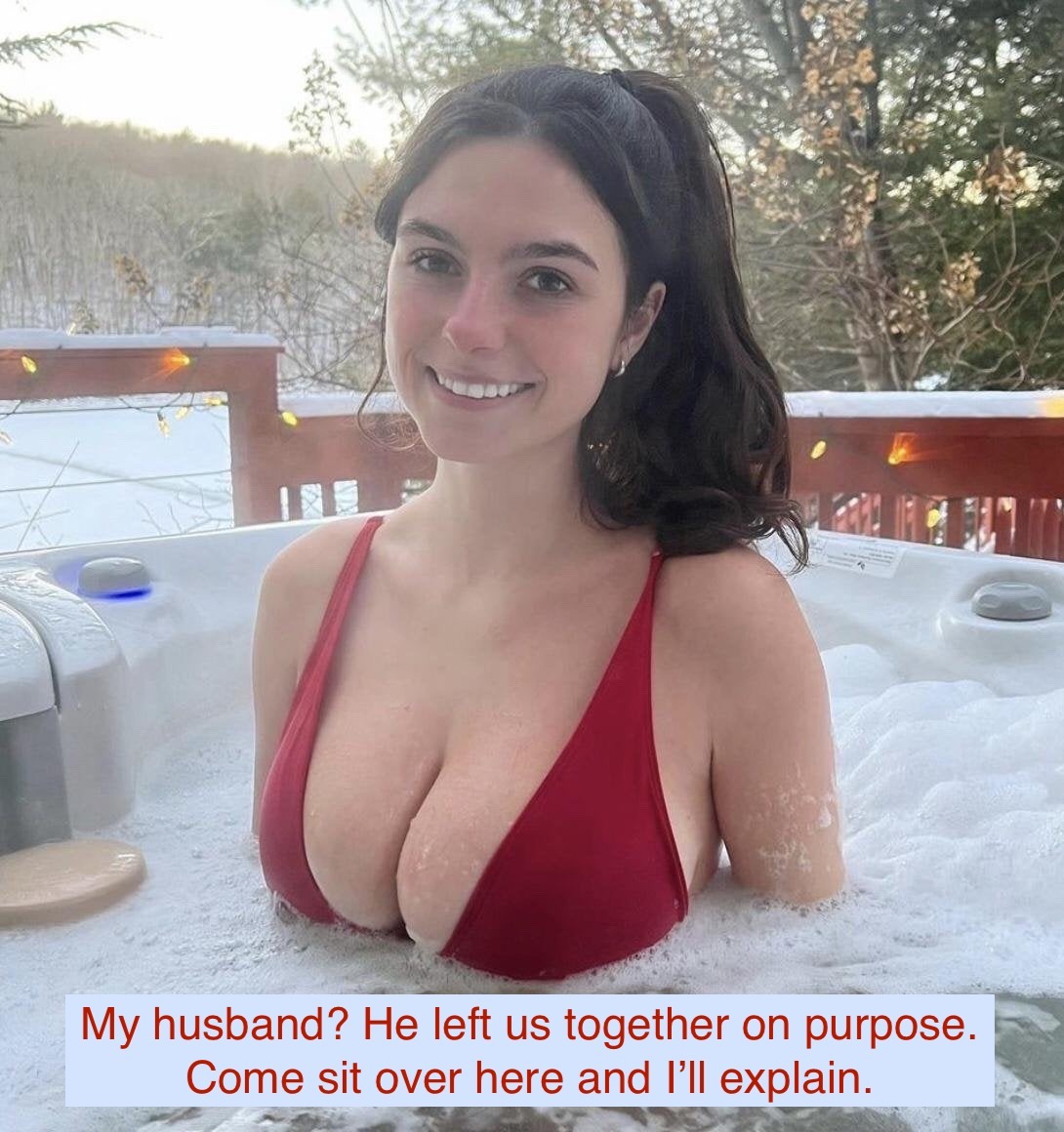 He left us together on purpose