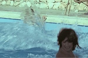 Skinny dipping with friends