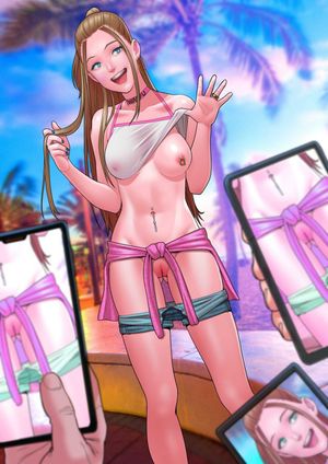 Tekuho - My pussy on your cell phone screen