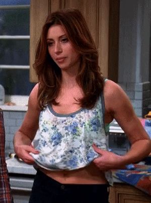 Alyson Michalka ❤️ GIF #1 (Two and Half Men)