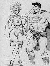 Super man using x ray vision