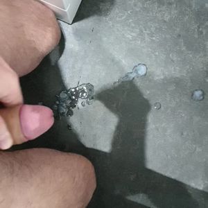 cum on floor like little bitch