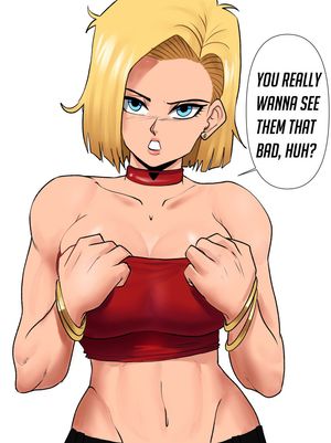 Echosaber android 18