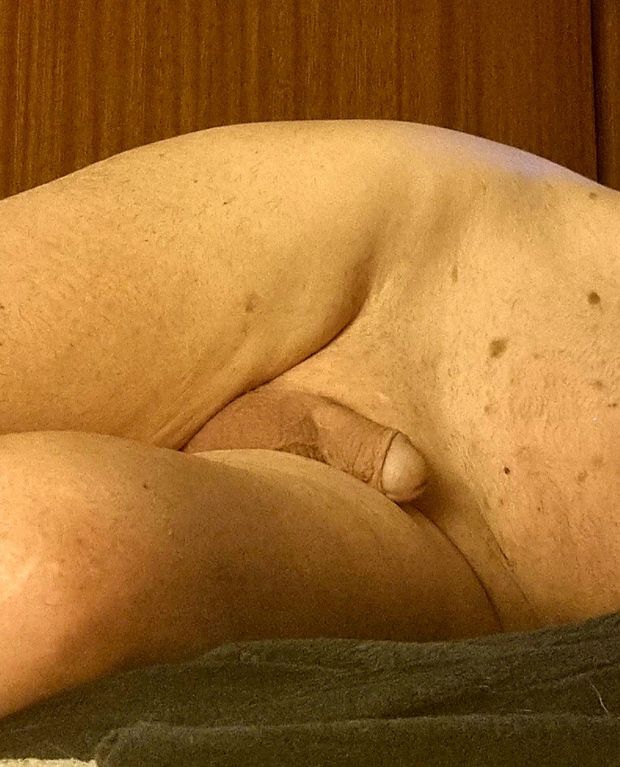 Male lying naked on side (detail)
