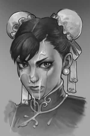 messy Chun-Li by JustSomeNoob