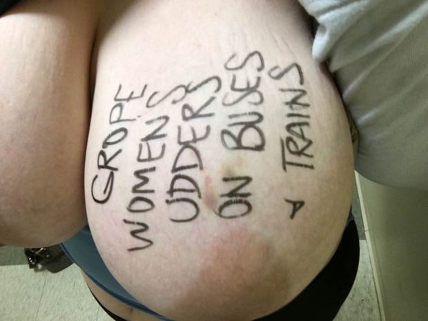 Humiliated slave