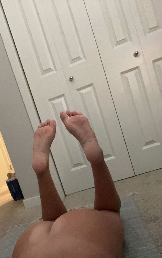 Beautiful little butt and soles