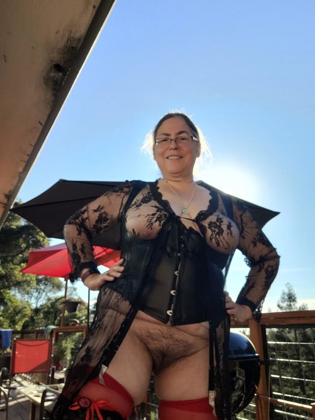 Milf wife in lingerie