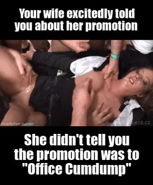 She comes home with a lot of white stains on her clothes.