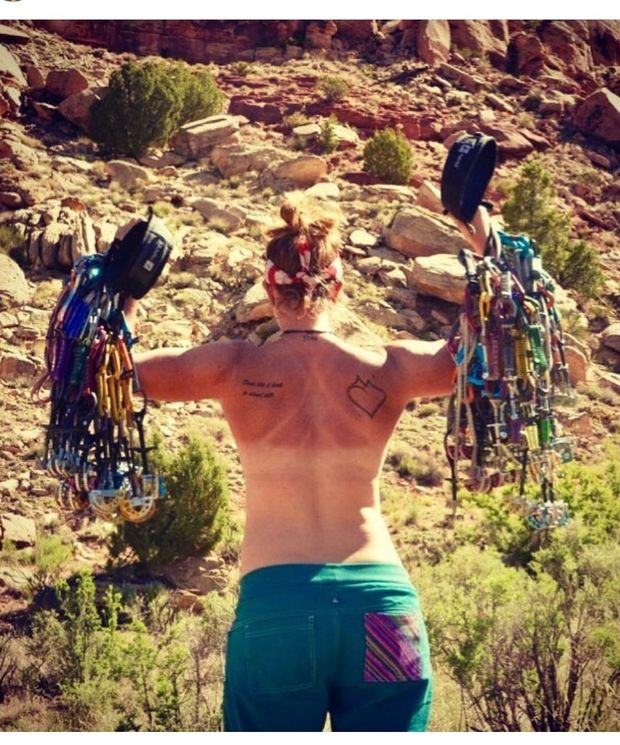 Topless back flex