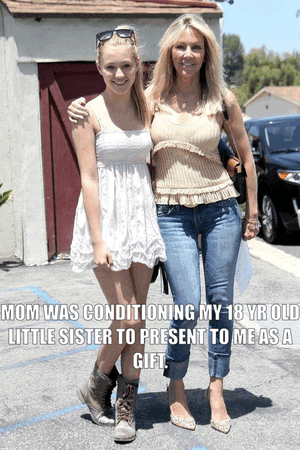 She even showed her a pic of my cock