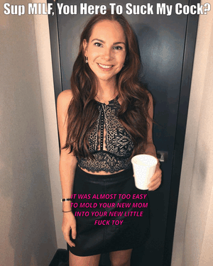 1 DICK PIC AWAY FROM BEING ON HER KNEES