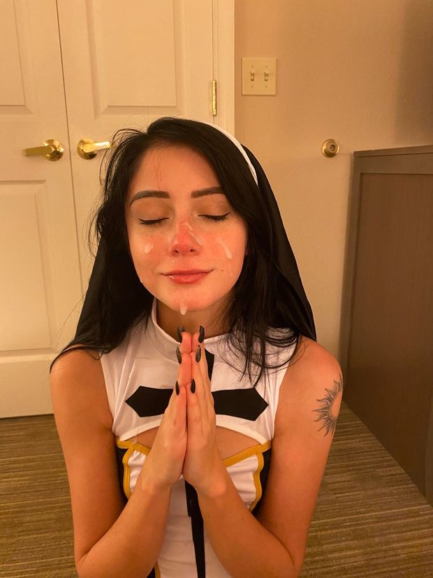 Praying for cum