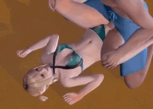 Marie Rose have a fun day at the beach