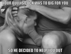 He made you take more of his cock into your mouth