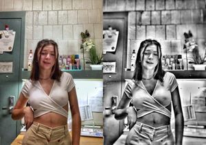 Daily Social Media Thots, GIF #010 (See Through)