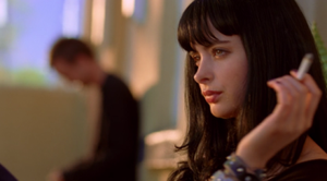 Krysten Ritter smoking