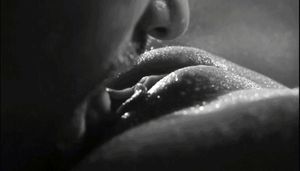 Closeup pussy licking