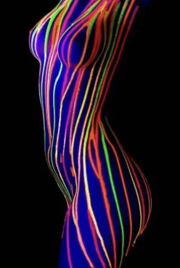 Neon goddess