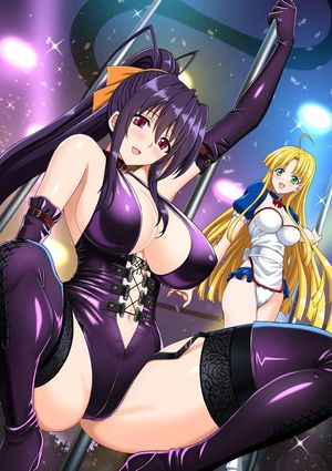 HS DXD purple latex