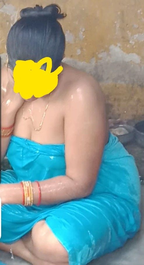 Beautiful woman big size boob press
